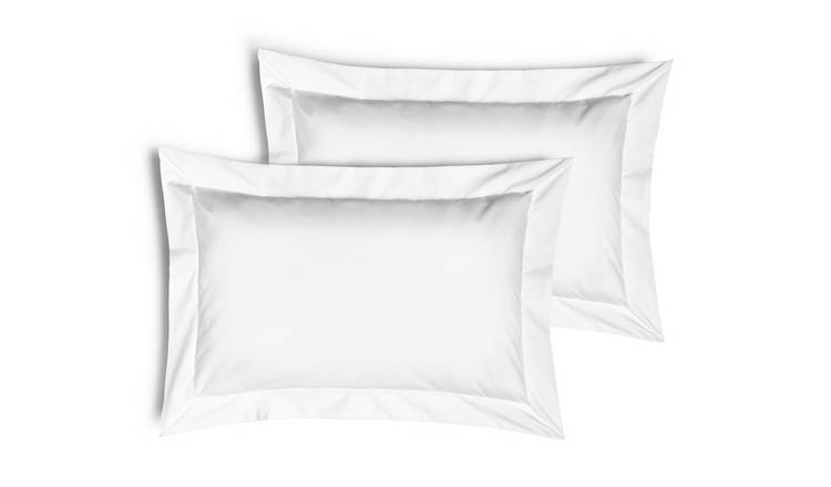 Argos Home Egyptian Cotton 400TC Oxford Pillowcase Pair