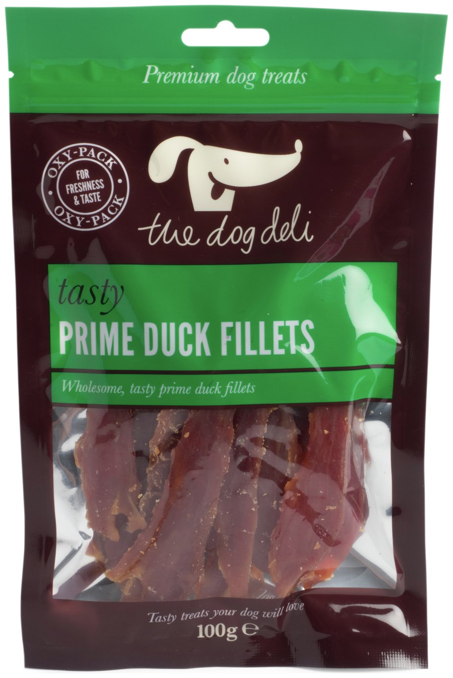 Petface 100g Pack of Prime Duck Fillets - Pack of 5