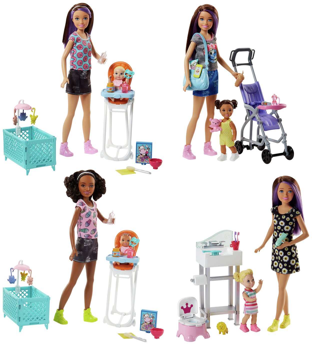 barbie playsets argos