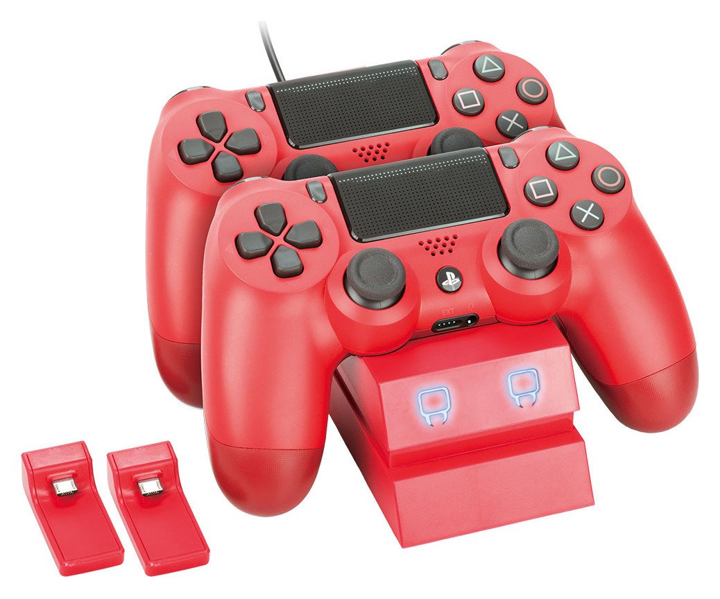 Venom Twin Docking Station for PS4 - Red