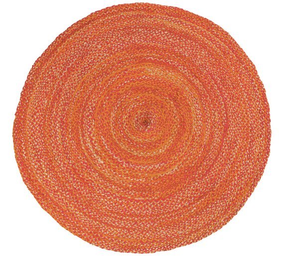 Habitat Chindi Round Rug - 200cm - Pink