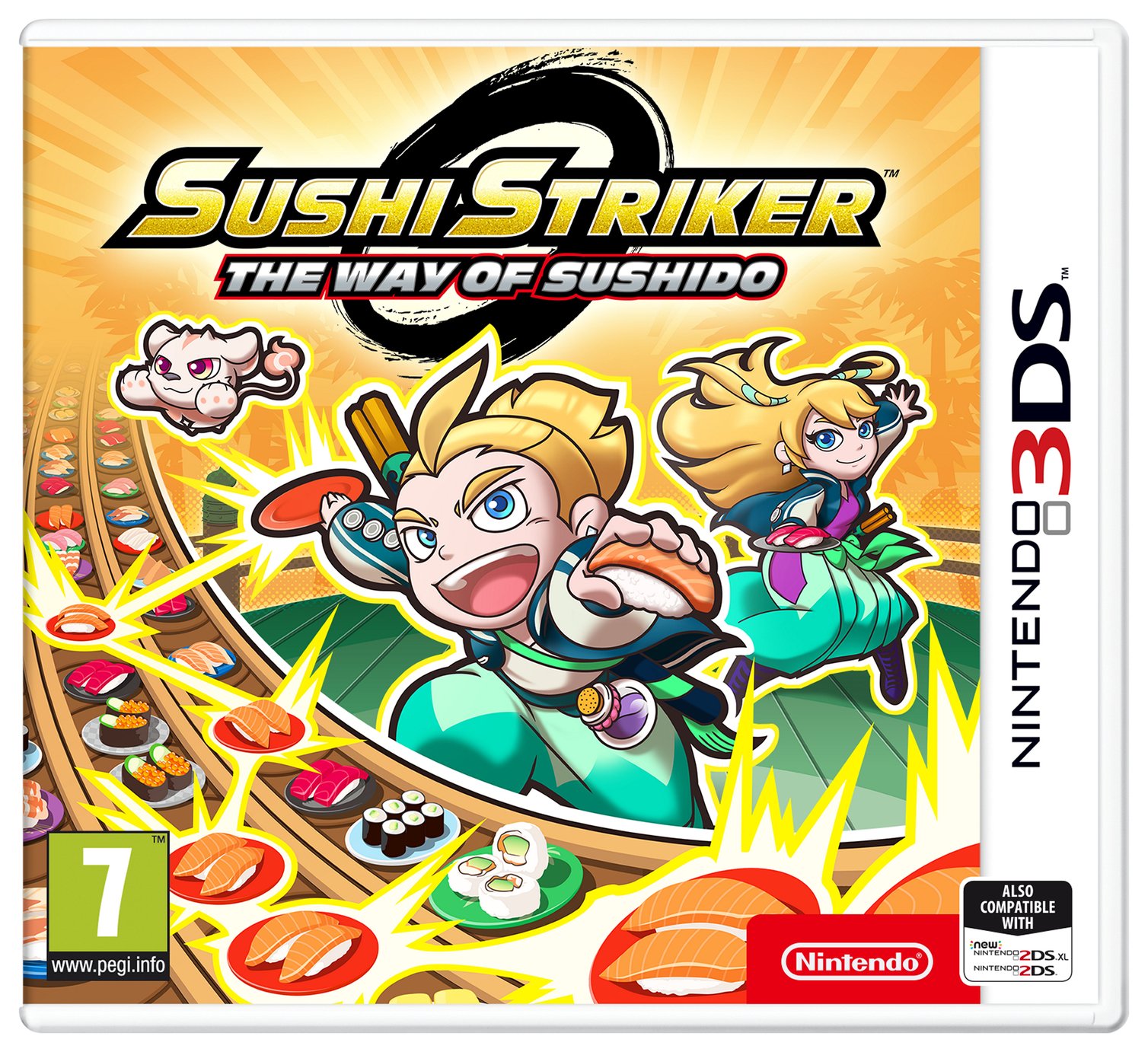 Sushi Striker: The Way of Sushido 3DS Game