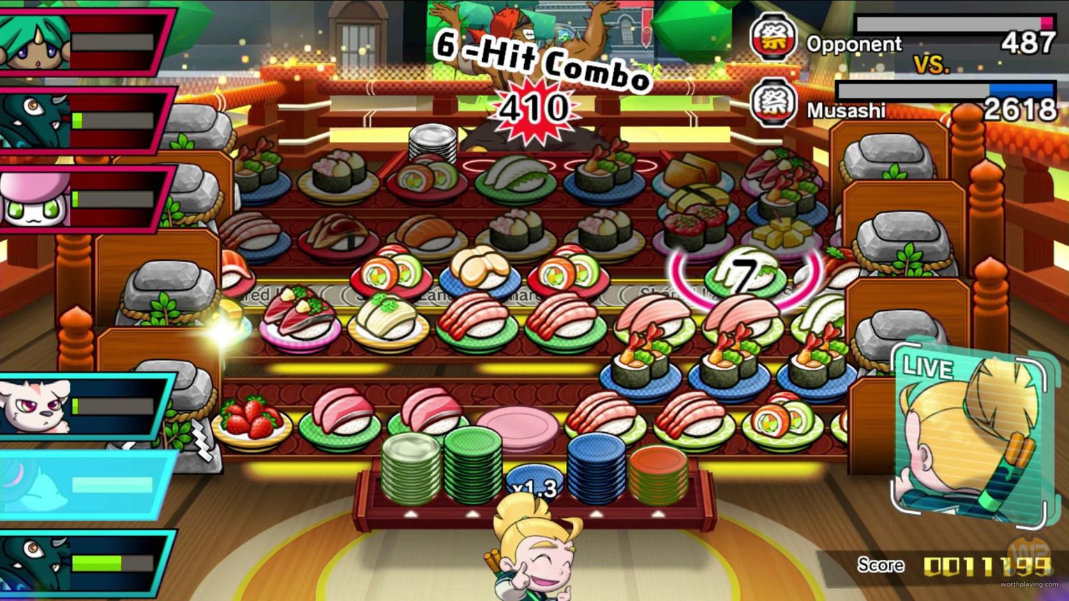 Sushi Striker: The Way of Sushido 3DS Game Review