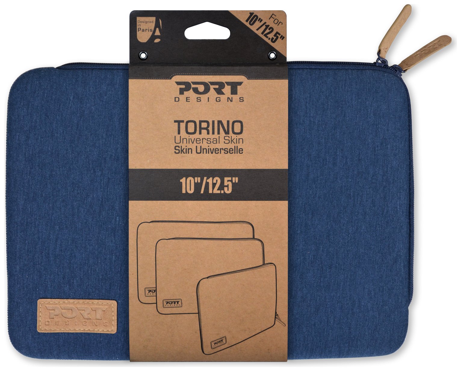 Port Designs Torino 10-12.5 Inch Laptop Sleeve - Blue