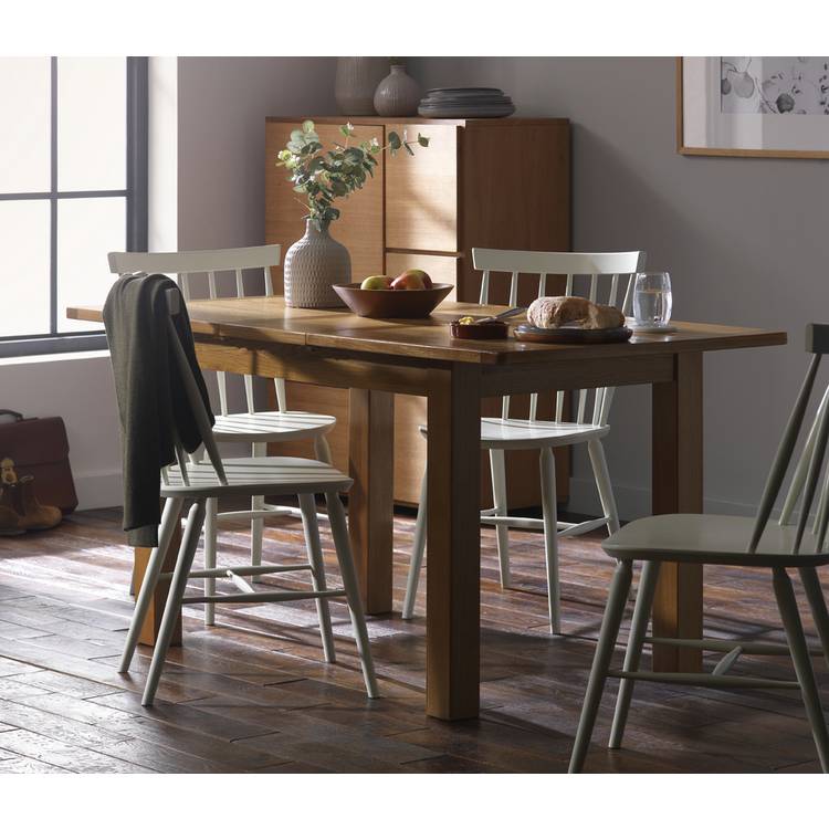 Argos Home Ashwell Oak Veneer Extending 4 - 6 Seater Table 0