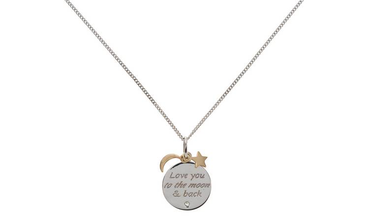 Argos gold necklace on sale womens