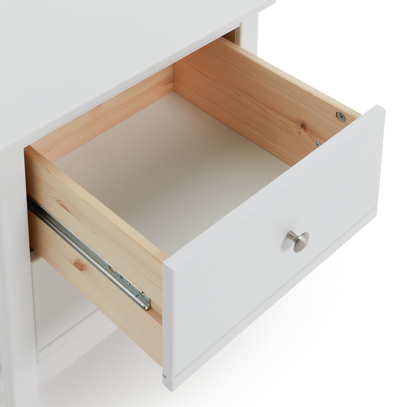 Argos Home Brooklyn White 2 Drawer Bedside Chest Reviews