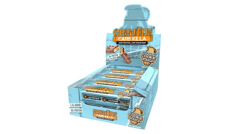 Grenade Carb Killa Protein Bars - Choc Chip Cookie Dough