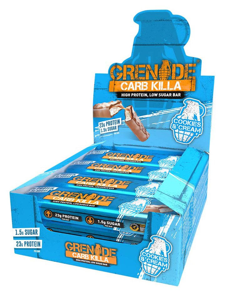 Grenade Carb Killa Protein Bars - Cookies & Cream