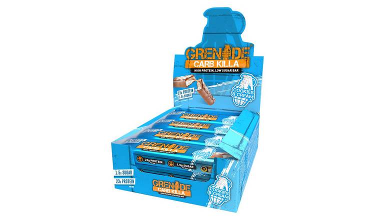 Grenade Carb Killa Protein Bars - Cookies & Cream