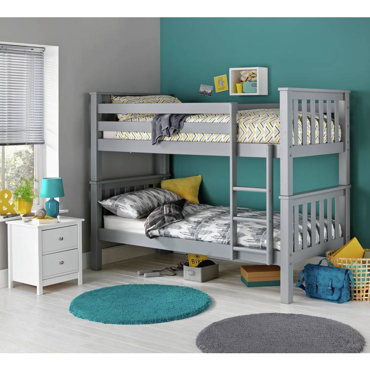 Habitat Heavy Duty Detachable Bunk Bed Frame - Grey 0