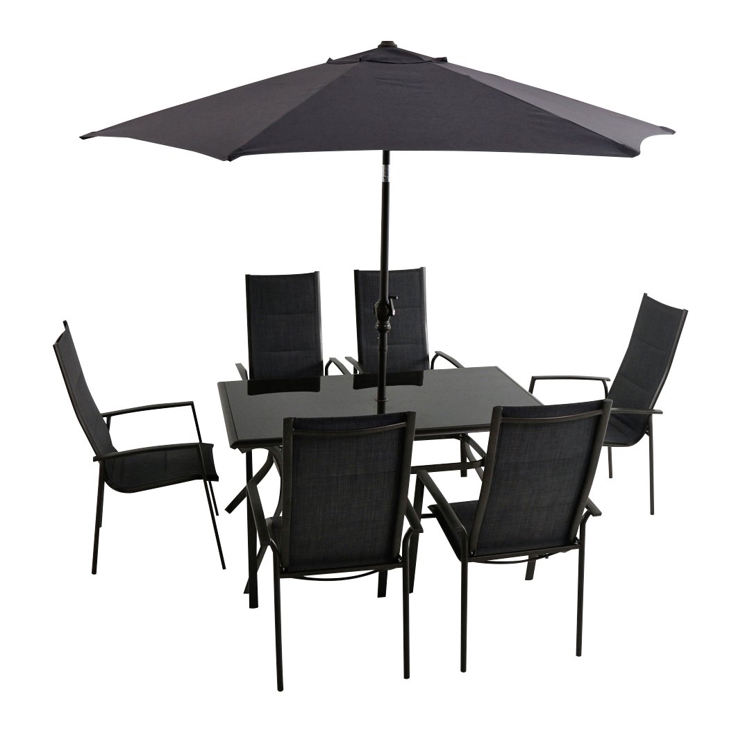 Argos Home 6 Seater Aluminium Patio Set