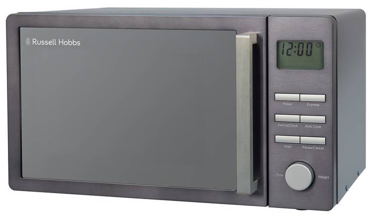 Russell Hobbs Luna 800W Standard Microwave RHMDL801G - Grey
