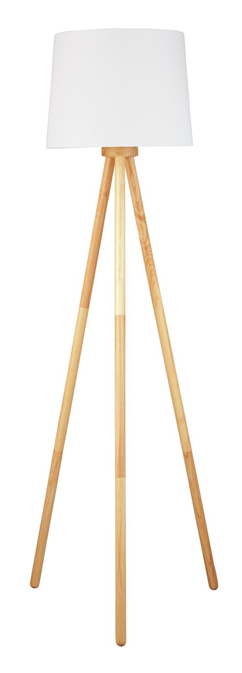 Argos Home Retreat Tripod Floor Lamp - White