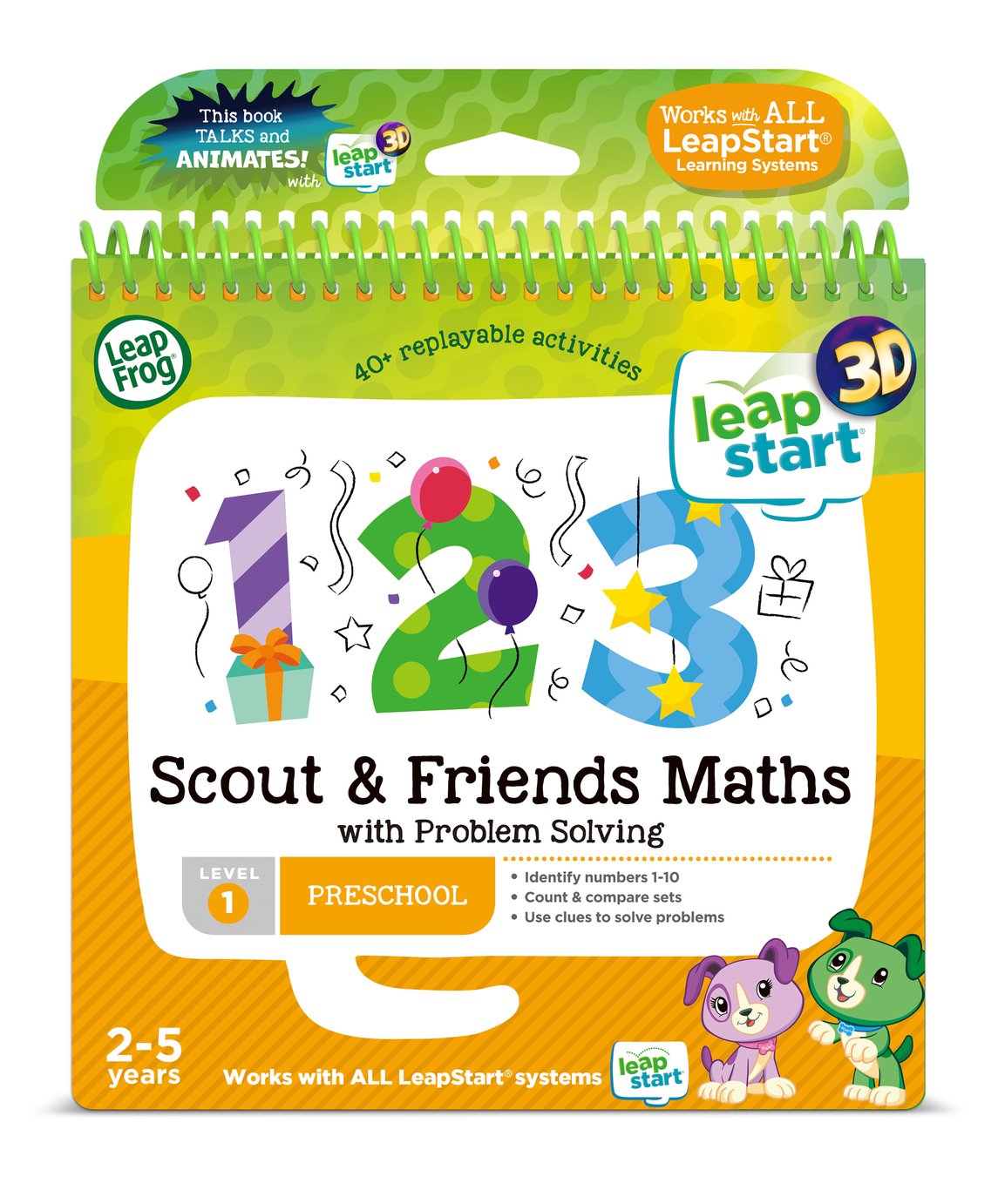 LeapFrog LeapStart 3D Scout Maths Story Book Review