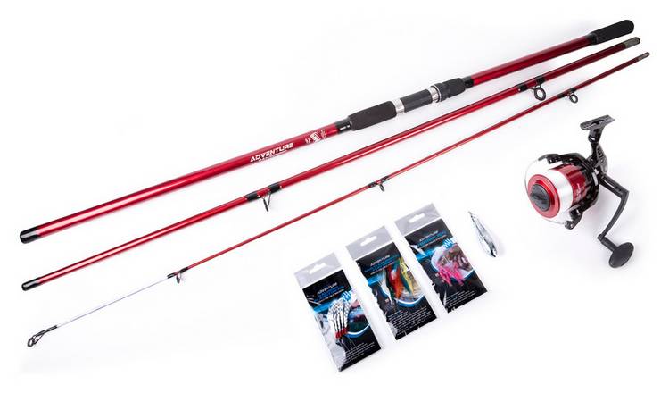 Buy Matt Hayes Adventure Beachcaster Rod, Reel & Accessories, Fishing rods  and poles