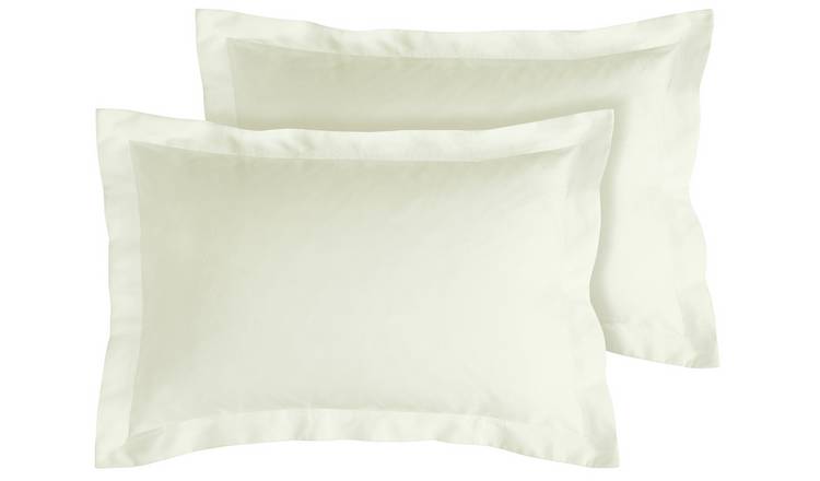 Buy Argos Home 400TC Egyptian Cotton Oxford Pillowcase Pair ...