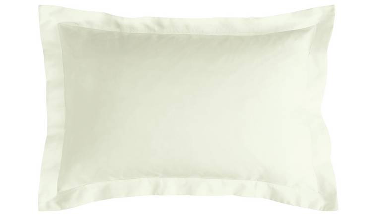 Argos white pillow hot sale cases