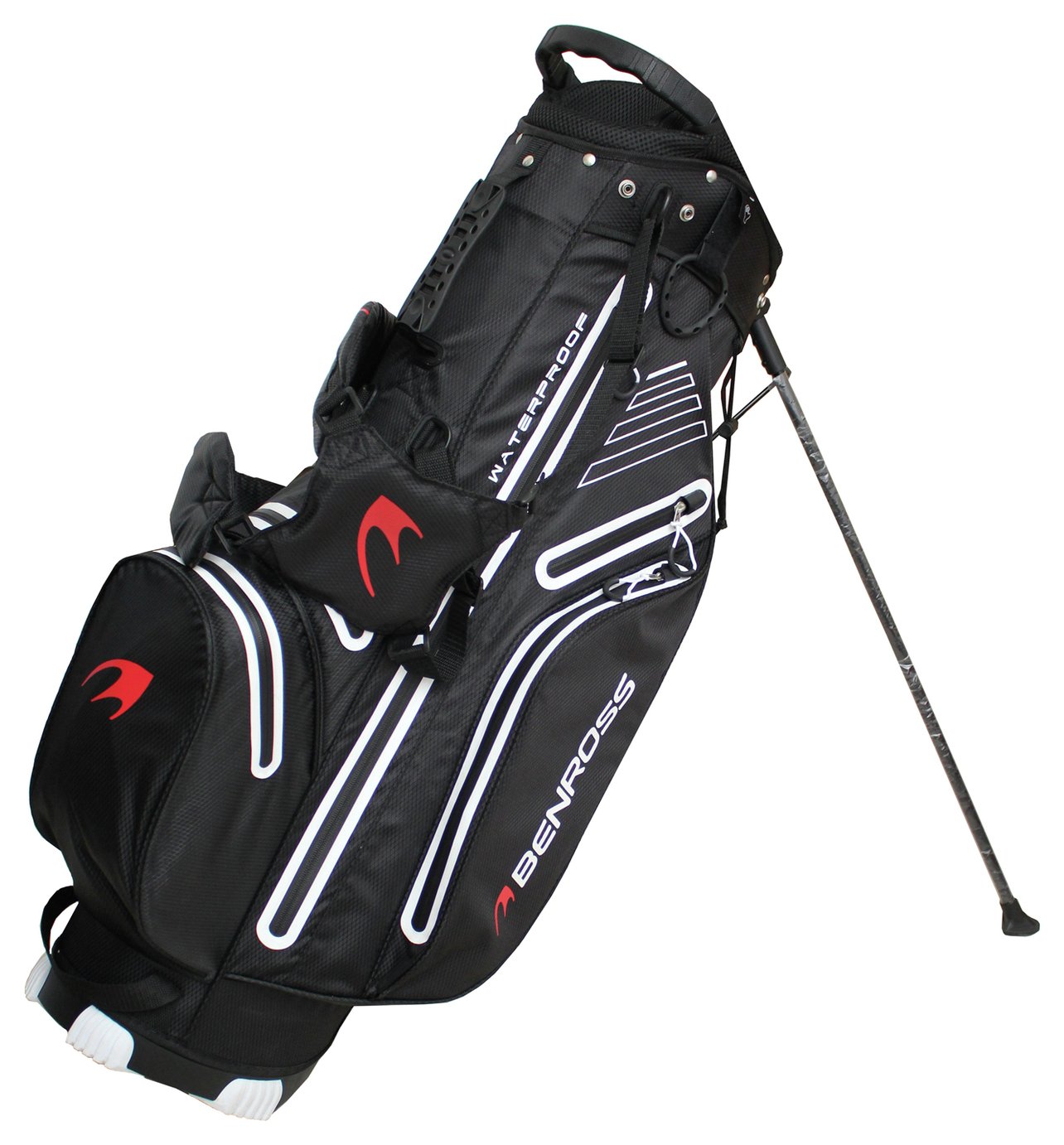 Benross Golf HTX Compressor Waterproof Stand Bag - Black