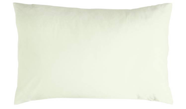 Buy Habitat Egyptian Cotton Standard Pillowcase Pair Cream Pillowcases Argos