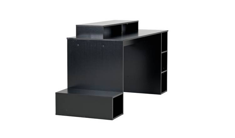 Argos gaming outlet desk black