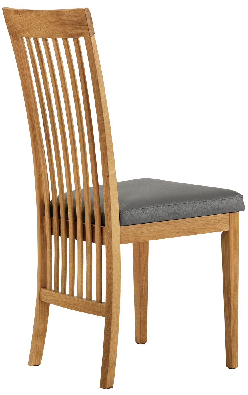Argos Home Pembridge Pair of Slatted Chairs Reviews