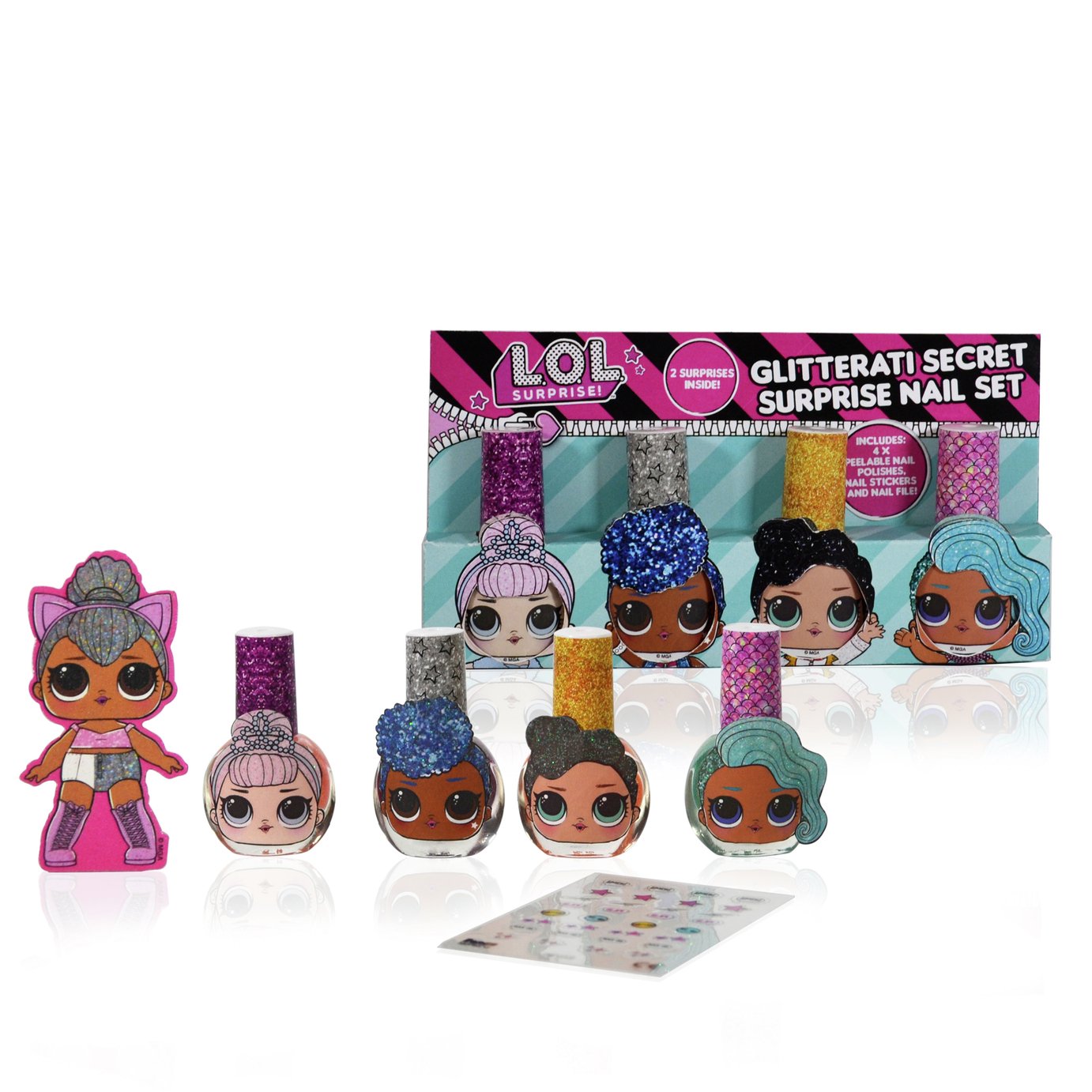 argos lol glam glitter