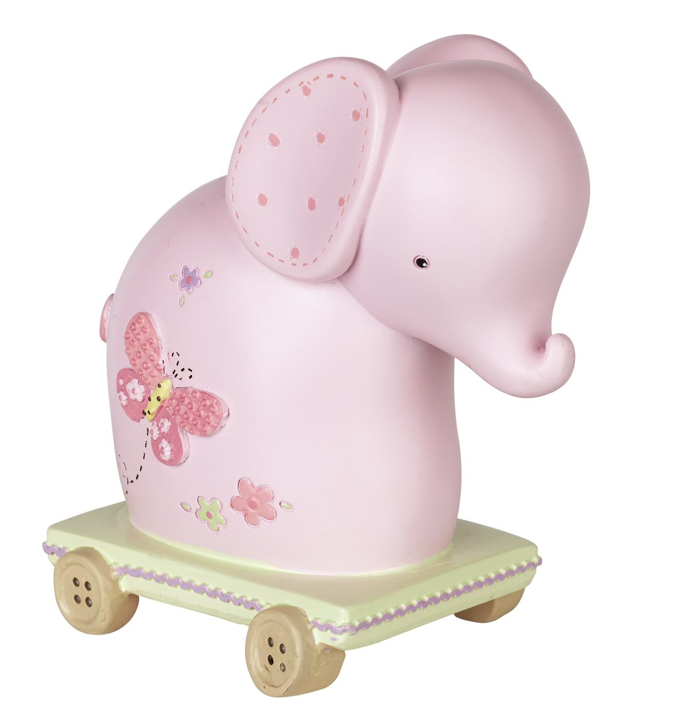 Petit Cheri Pink Elephant Money Box