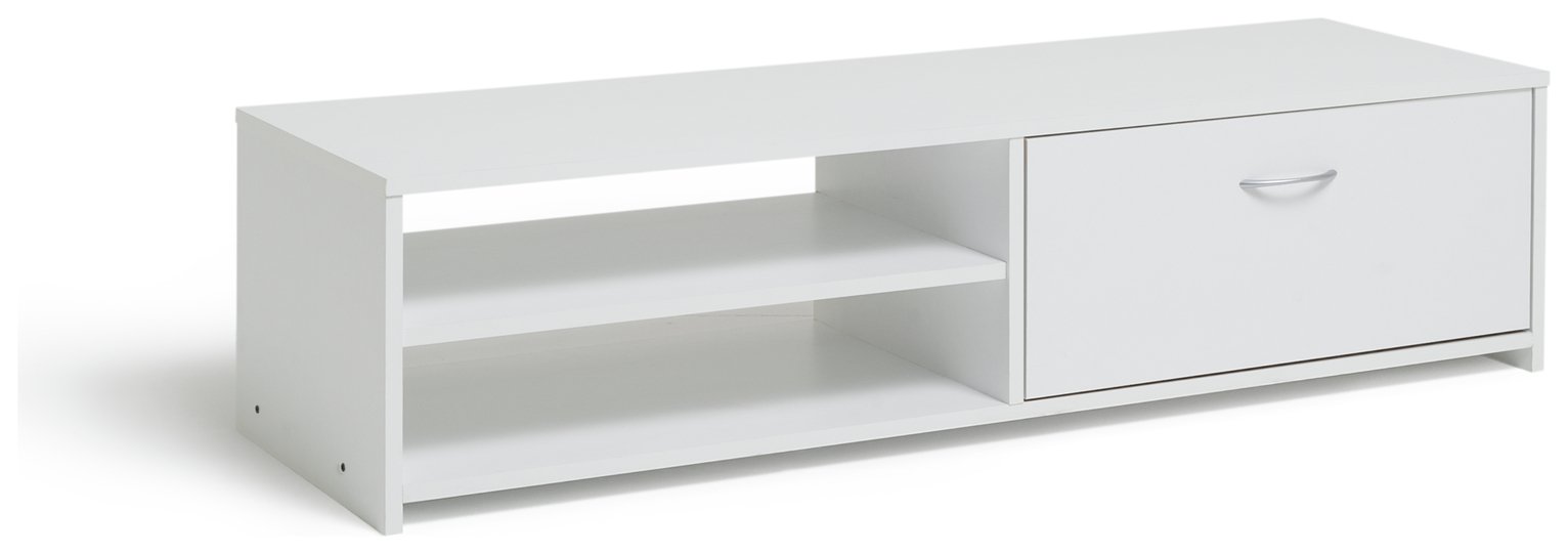 Argos Home 1 Drawer TV Unit - White