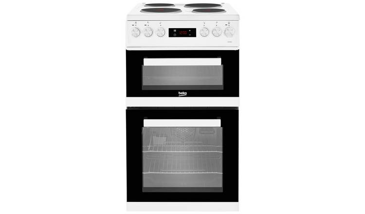 Buy Beko KDV555AW 50cm Double Oven Electric Cooker White Freestanding cookers Argos