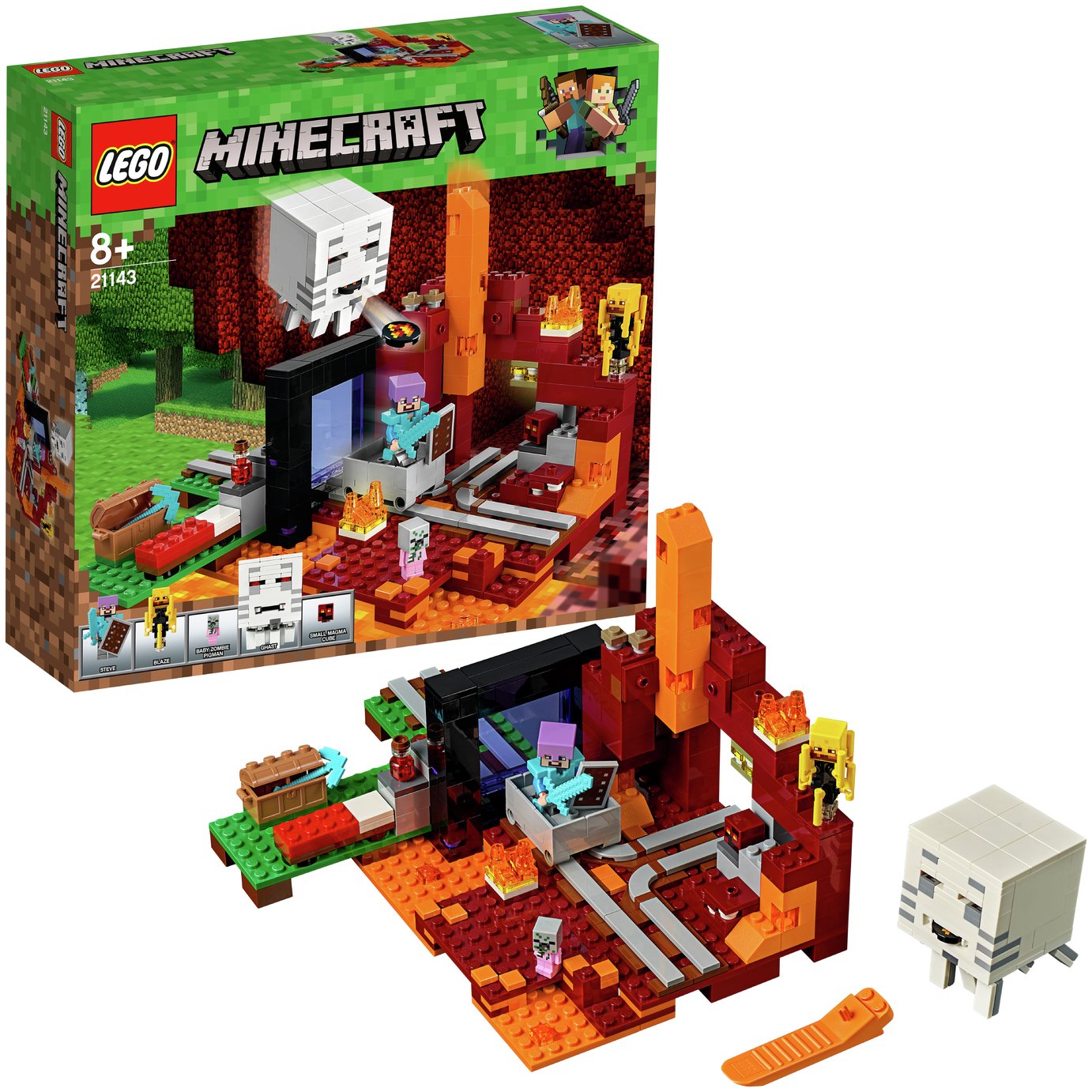 LEGO Minecraft The Nether Portal - 21143 (8162304) | Argos Price ...