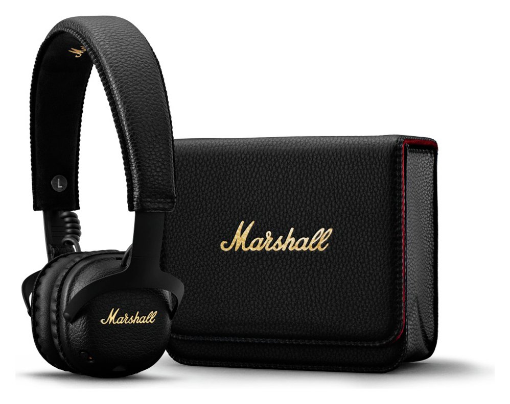 Marshall MID ANC On-Ear Bluetooth Headphones - Black