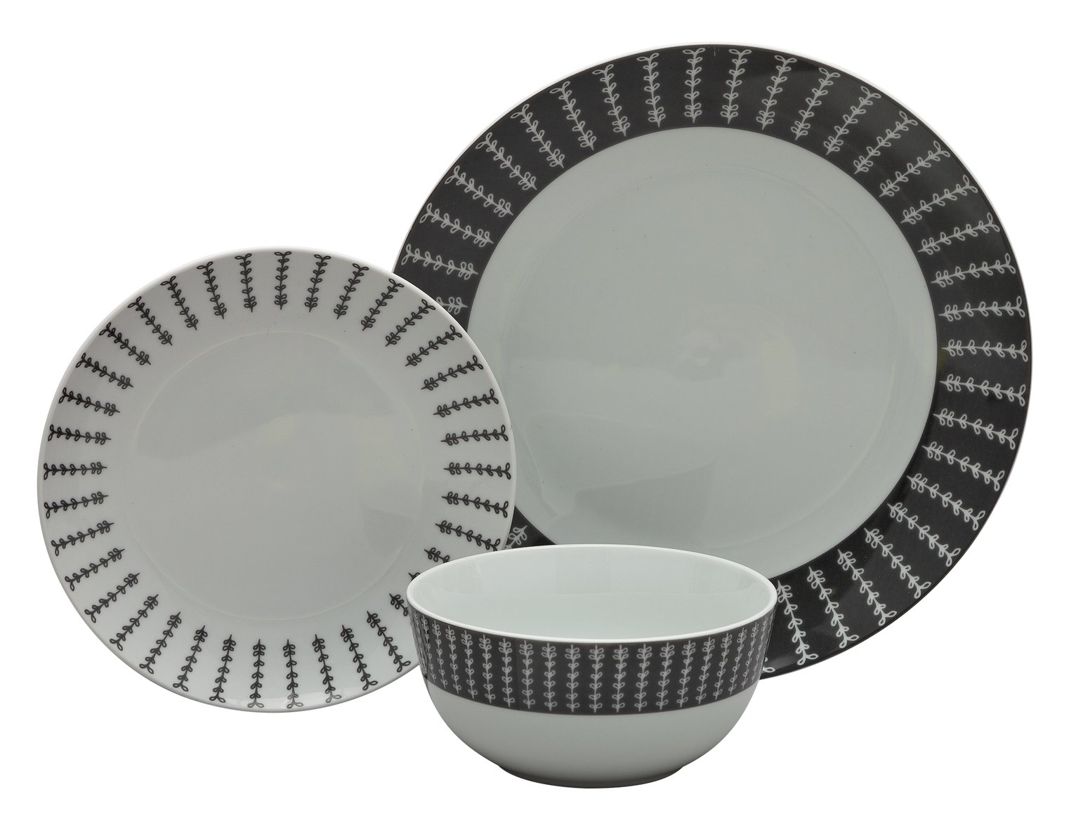 Argos Home Scandi Stem Ceramic 12 Piece Dinner Set Reviews