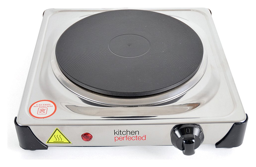 Kitchen Perfected Single Electric Hotplate - 1500W