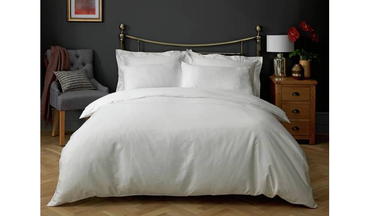 Buy Argos Home 400tc Egyptian Cotton Oxford Duvet Set Double