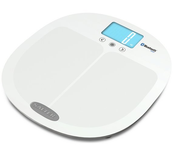 Salter Bluetooth Smart Body Analyser Scale - White