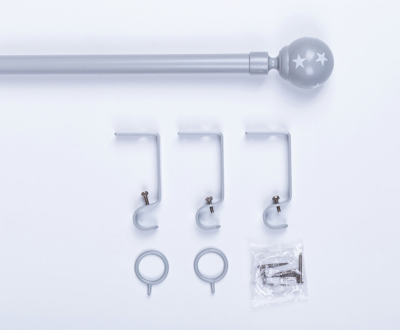 Argos Home Stars Extendable Metal Curtain Pole Reviews