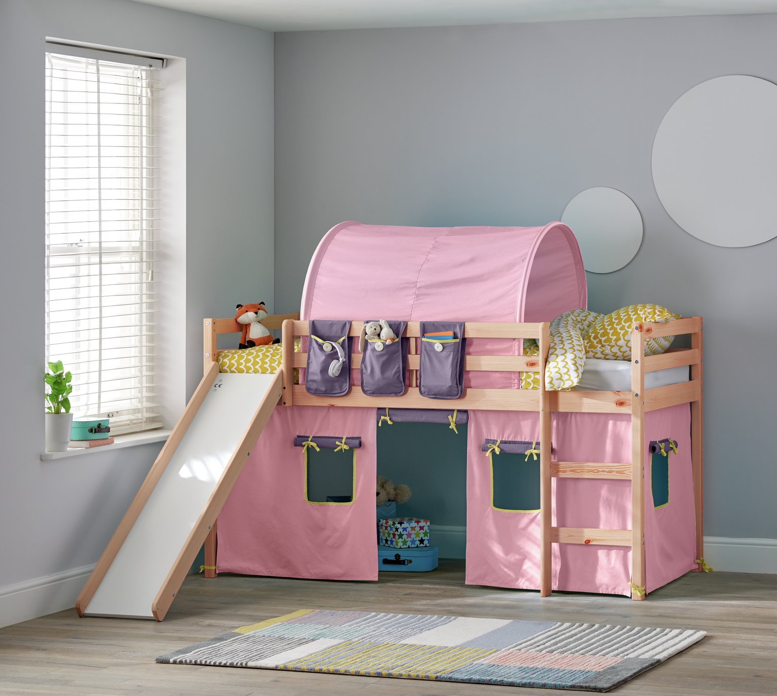 Bunk bed with store slide argos