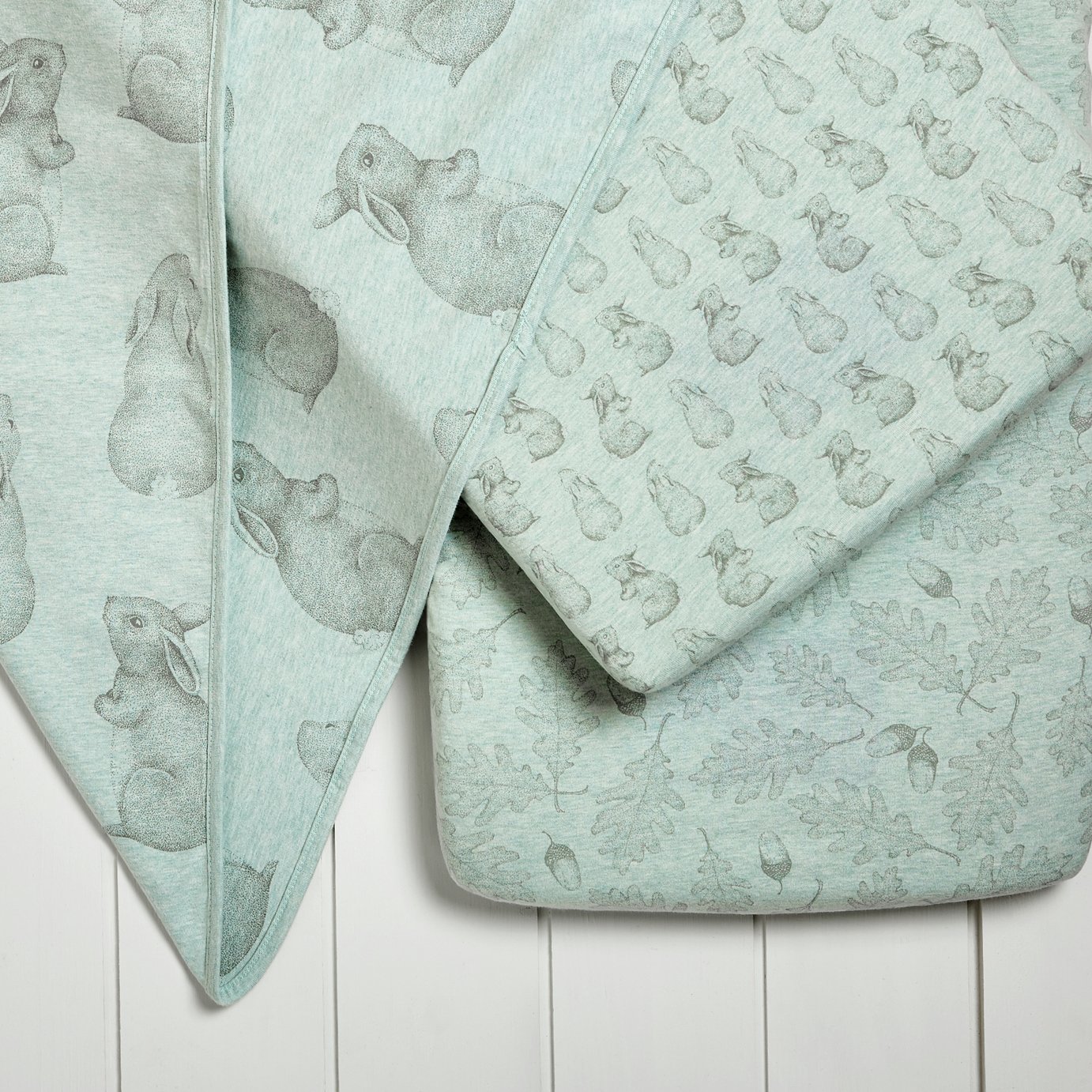 The Little Green Sheep 3 Piece Crib Bedding Set Reviews