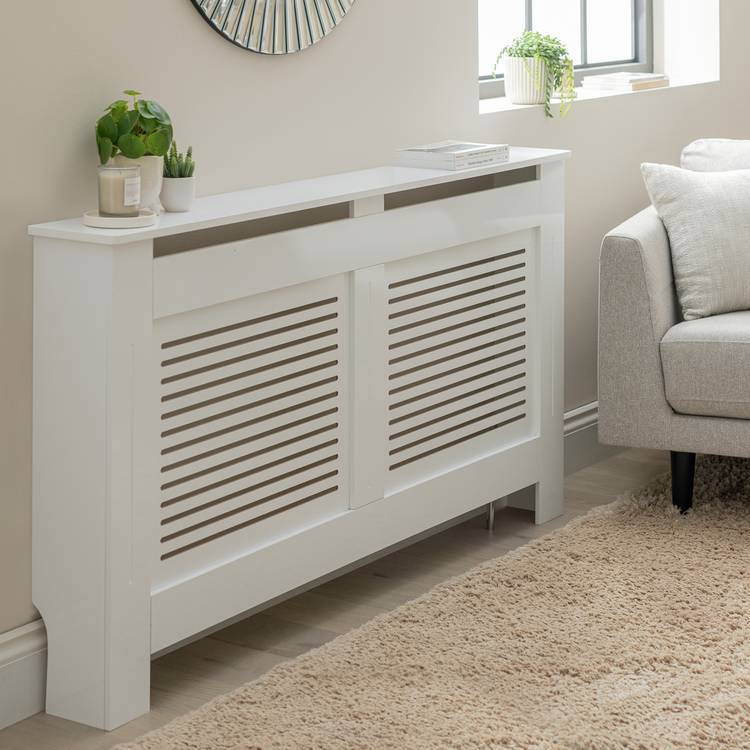 Argos Home Austin Large Radiator Cover - White 0