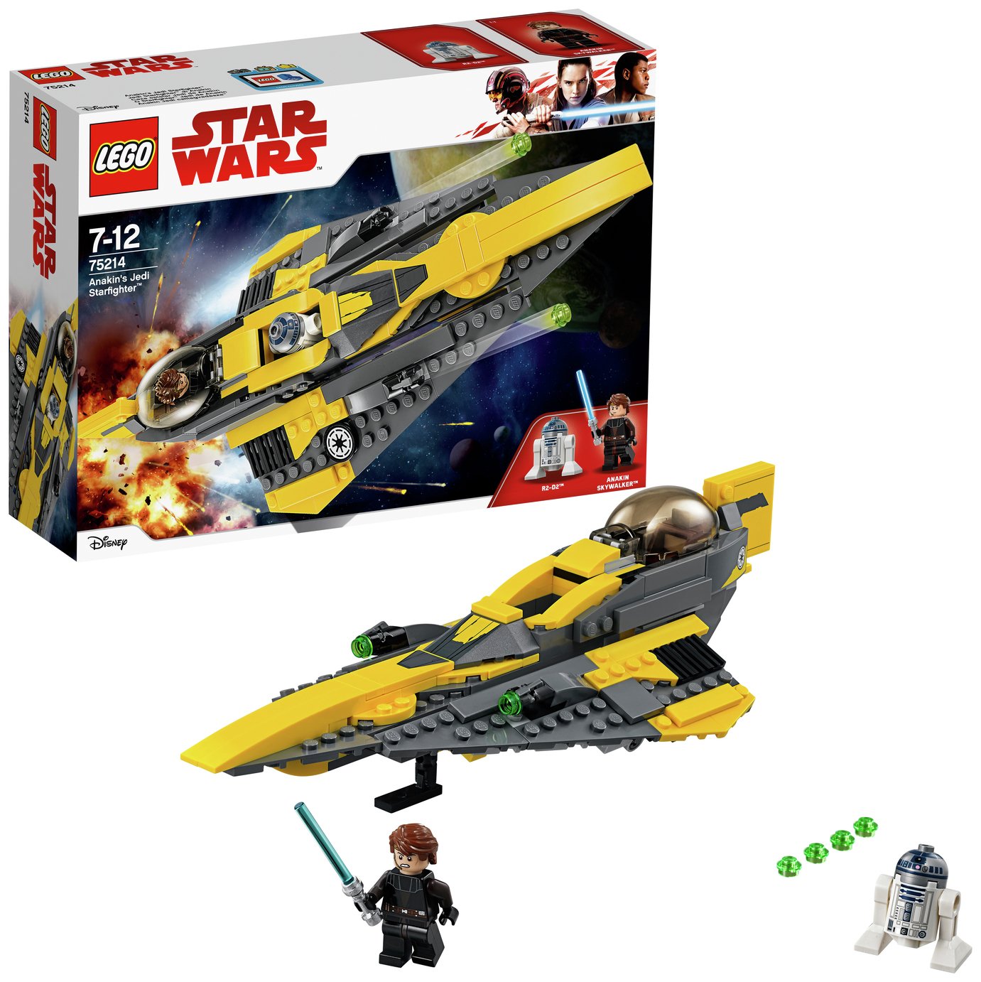 LEGO Star Wars Anakin's Jedi Starfighter - 75214