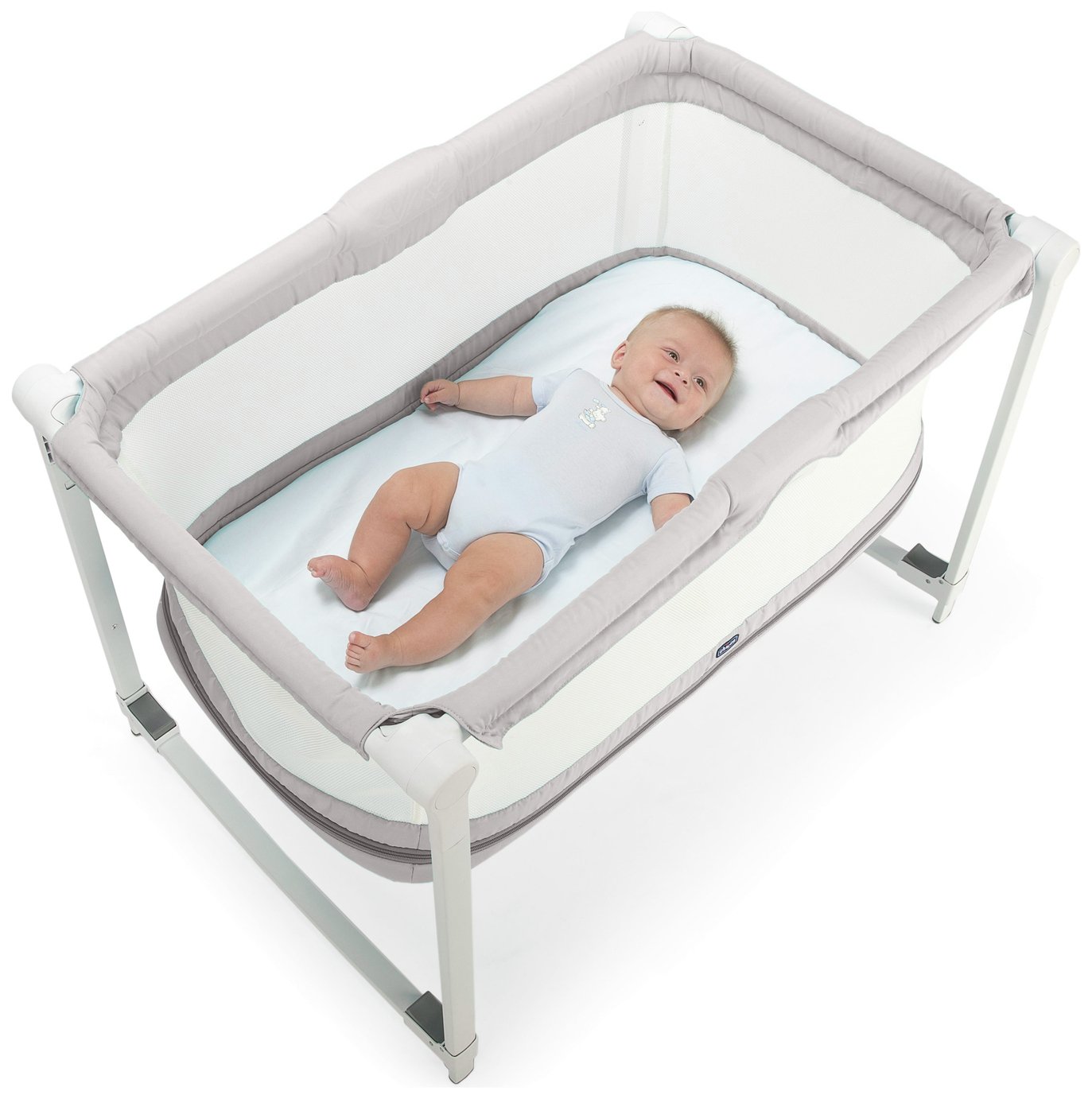 Chicco Zip n Go Travel Crib - Glacial