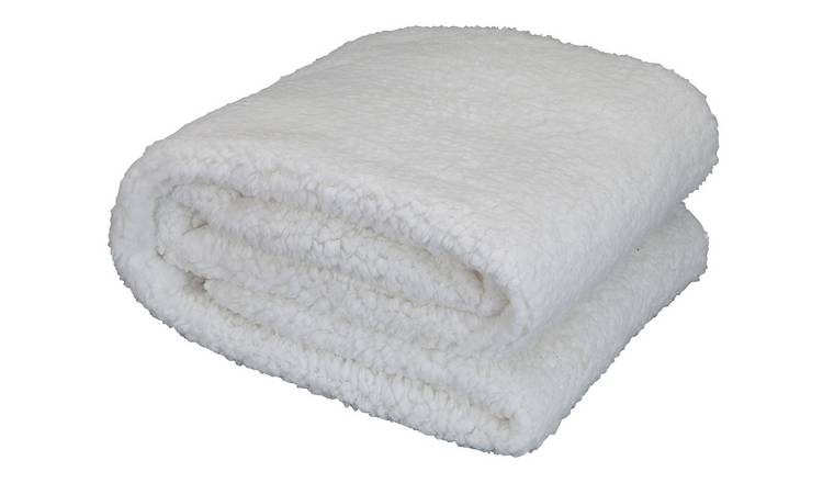 argos fleecy mattress protector