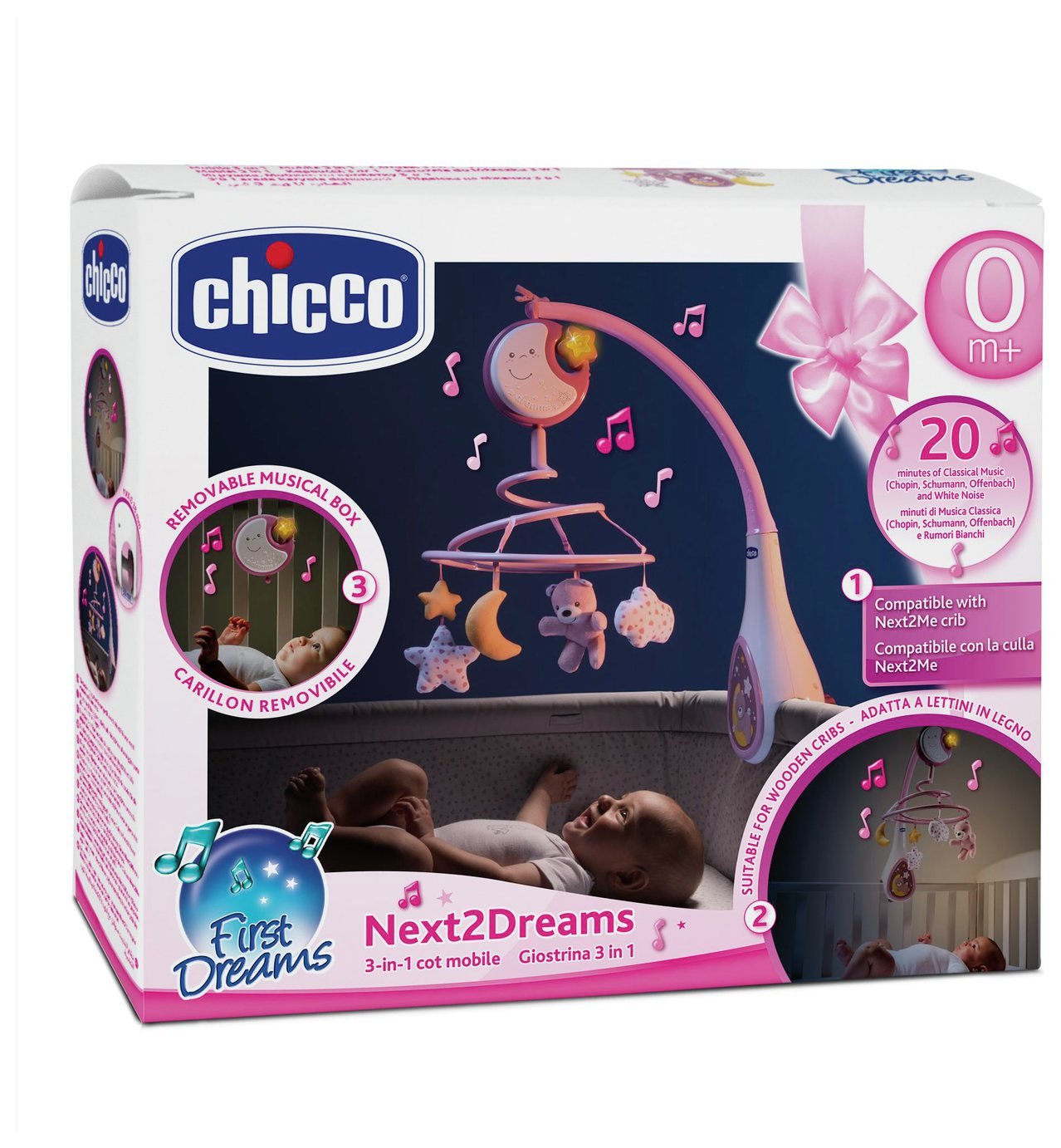 chicco next to me mobile argos