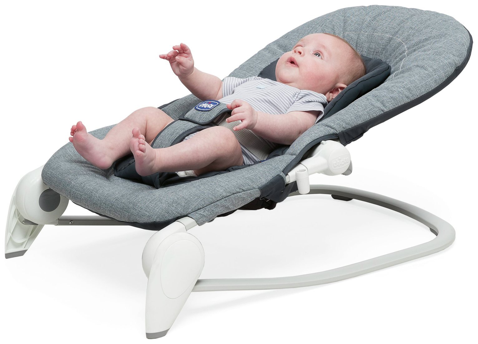 chicco hoopla bouncer grey