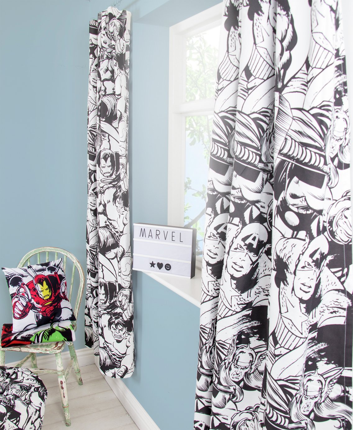 Marvel Comics Curtains