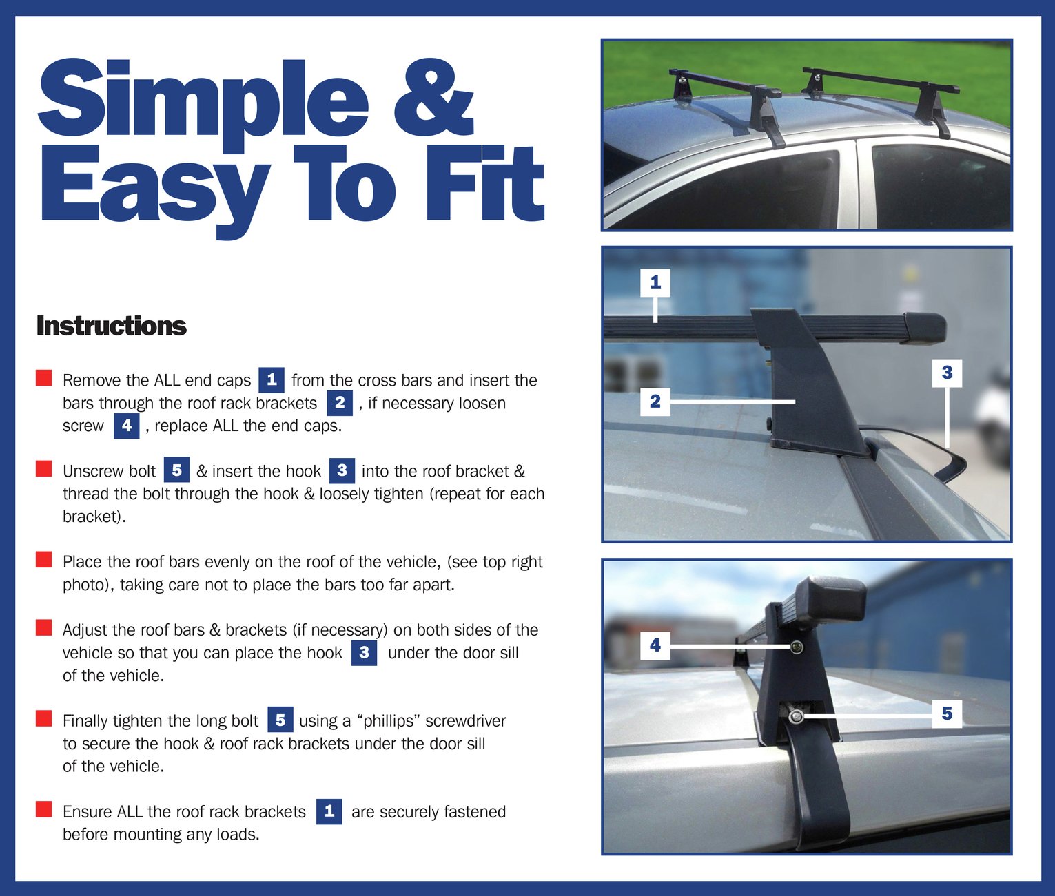 Streetwize Universal Roof Bars Reviews