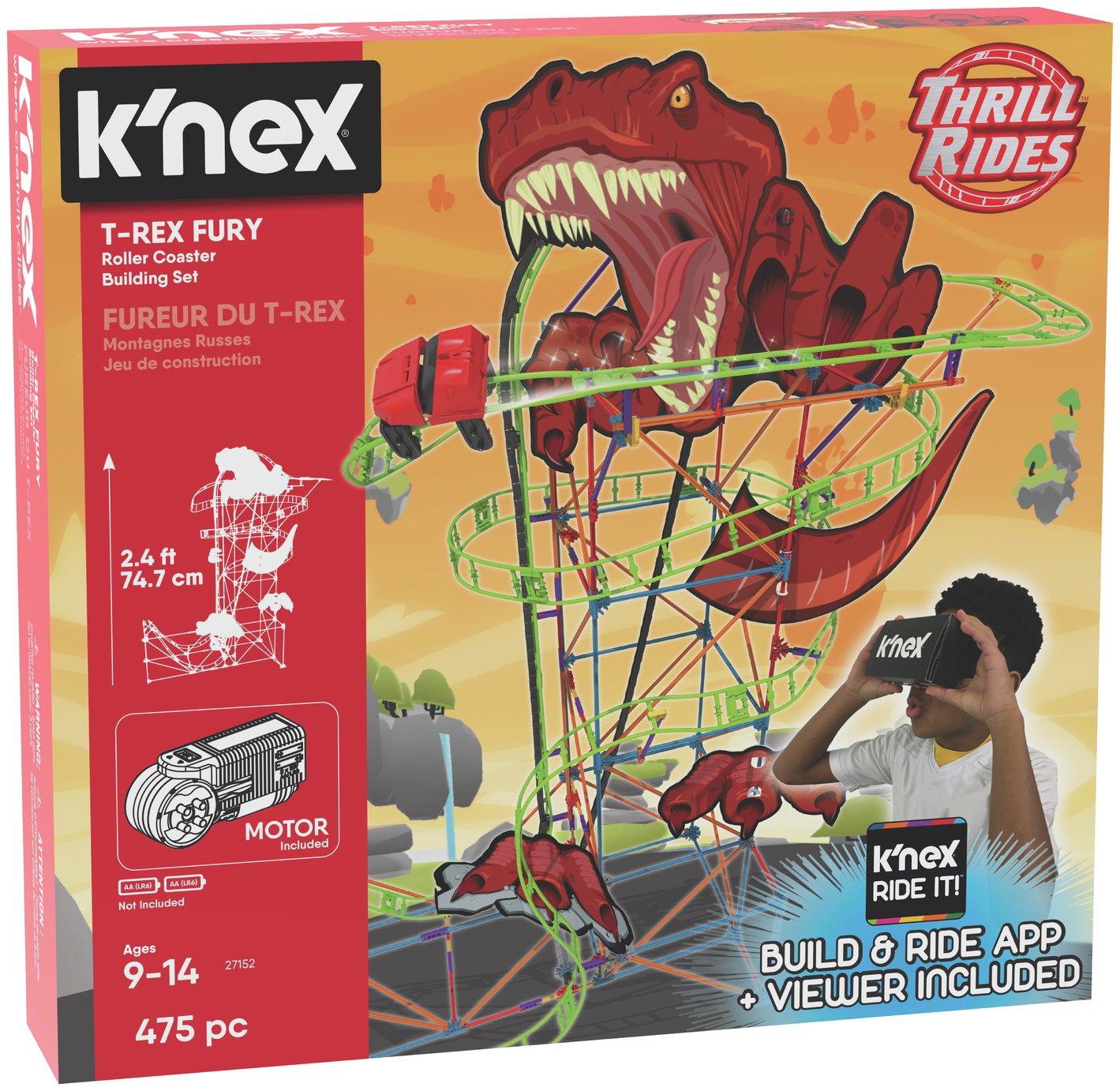 knex roller coaster argos