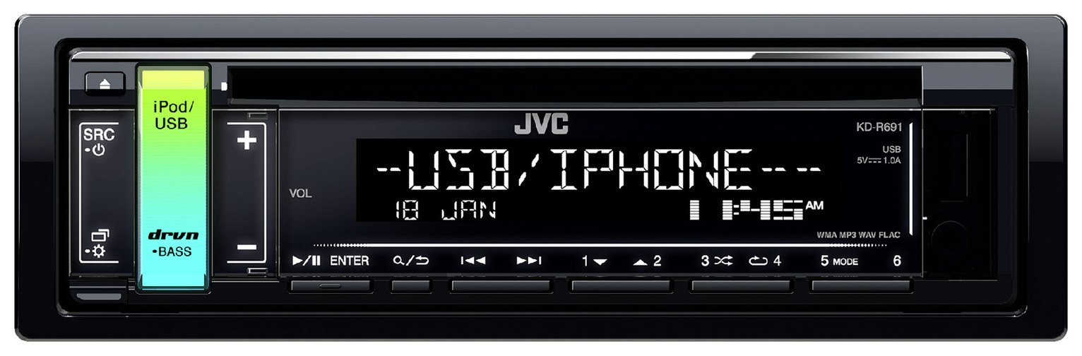 JVC KD-R691 Android Car Stereo