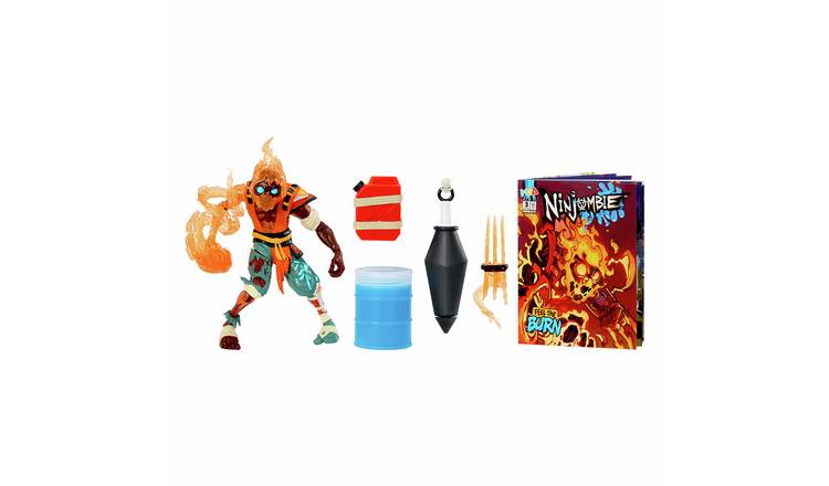Ninjombie Scorchstrike Action Figure 